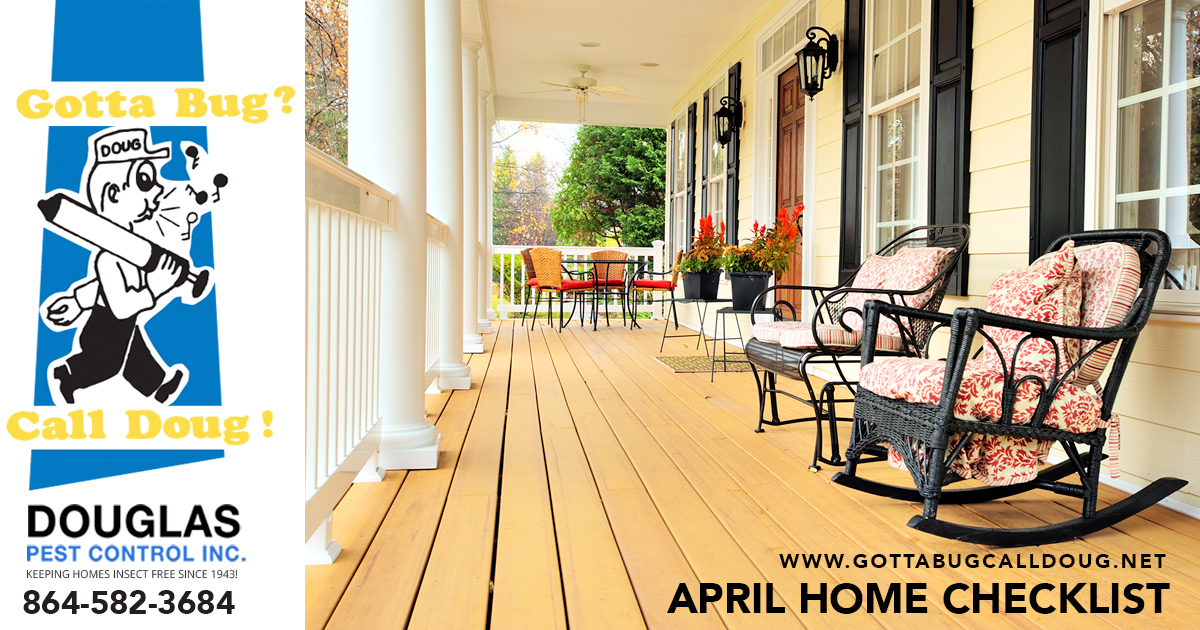 April Home Checklist